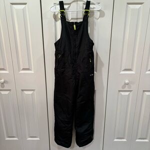 CHAMPION Kid’s Unisex Waterproof Snow Overalls Snow Pants - black size L (12-14)
